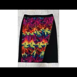 Worthington Woman Colorful Skirt, Women's Size 16W Good Condition